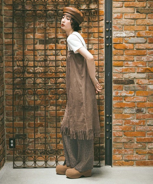 niko and...(ニコアンド)の「オリジナルPUベレー帽(ハンチング/ベレー帽・レディース・ブラック/キャメル・0)」の10枚目の写真