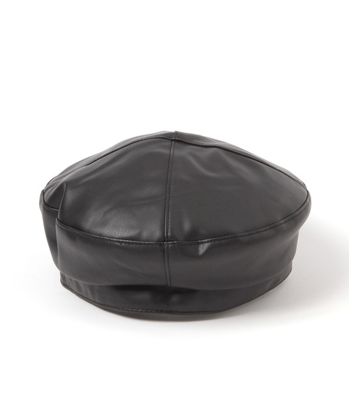 niko and...(ニコアンド)の「オリジナルPUベレー帽(ハンチング/ベレー帽・レディース・ブラック/キャメル・0)」の15枚目の写真