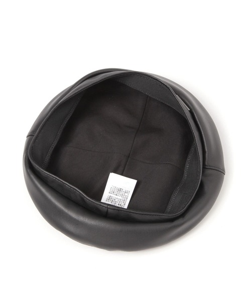 niko and...(ニコアンド)の「オリジナルPUベレー帽(ハンチング/ベレー帽・レディース・ブラック/キャメル・0)」の17枚目の写真