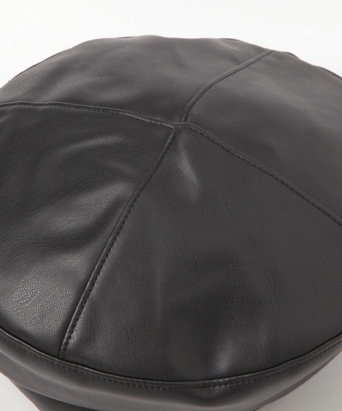 niko and...(ニコアンド)の「オリジナルPUベレー帽(ハンチング/ベレー帽・レディース・ブラック/キャメル・0)」の18枚目の写真