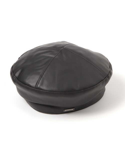 niko and...(ニコアンド)の「オリジナルPUベレー帽(ハンチング/ベレー帽・レディース・ブラック/キャメル・0)」の12枚目の写真