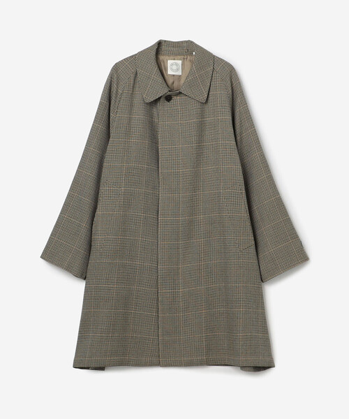 ORCIVAL | 〈別注〉ウールチェック バルマカーンコート WOMEN