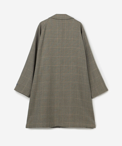 ORCIVAL | 〈別注〉ウールチェック バルマカーンコート WOMEN（ステン