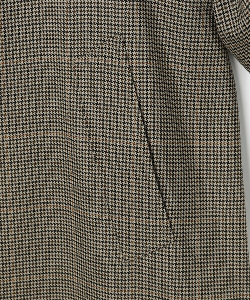 ORCIVAL | 〈別注〉ウールチェック バルマカーンコート WOMEN（ステン