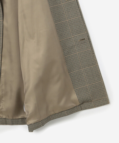 ORCIVAL ウールチェックバルマカーンコート ORCIVAL | 〈別注〉ウールチェック バルマカーンコート WOMEN