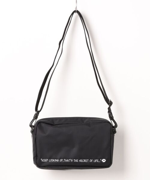 Manhattan Portage（マンハッタンポーテージ）の「JOGGER(L) JPN VER 2 FLIGHT NYLON BACKING PEANUTS 25（ショルダーバッグ・レディース・ブラック・X-SMALL）」の17枚目の写真