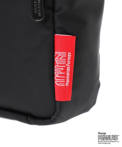 Manhattan Portage（マンハッタンポーテージ）の「JOGGER(L) JPN VER 2 FLIGHT NYLON BACKING PEANUTS 25（ショルダーバッグ・レディース・ブラック・X-SMALL）」の16枚目の写真