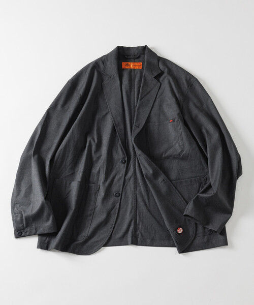 RED KAP(レッドキャップ)の「RED KAP/レッドキャップ 【新色追加】別注 SMU KP-10 SETUP TR JACKET/リラックスフィット/セットアップ対応(テーラードジャケット・メンズ・チャコールグレー/ブラック/その他13/ダークグレー・SMALL/MEDIUM/LARGE)」の6枚目の写真