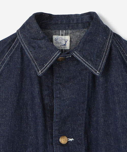 orSlow | LOOSE FIT DENIM COVERALL WOMEN（デニムジャケット