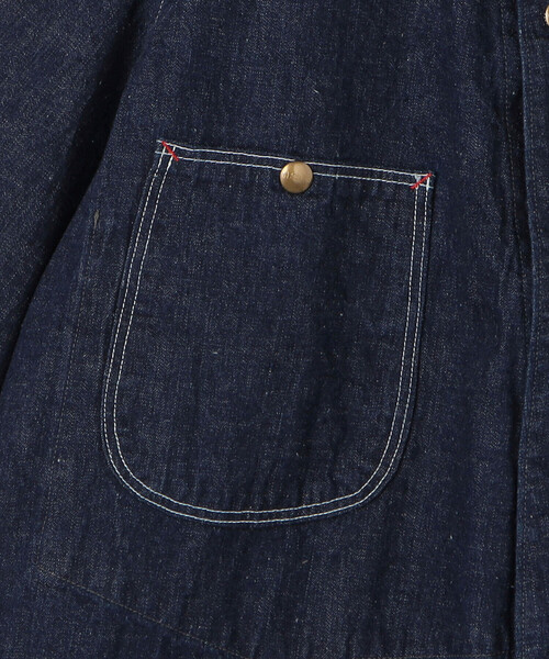 ジャケット・アウター orslow coverall denim loose fit orSlow オアスロウ orslow デニムジャケット LOOSE FIT DENIM