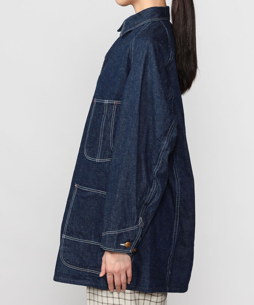 ジャケット・アウター orslow coverall denim loose fit orSlow オアスロウ orslow デニムジャケット LOOSE FIT DENIM