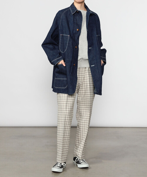 orSlow | LOOSE FIT DENIM COVERALL WOMEN（デニムジャケット