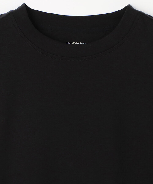 FREAK'S STORE（フリークスストア）の「High-Twist Smooth ソリッド ショートスリーブTシャツ/無地（Tシャツ/カットソー・メンズ・ホワイト/ブラック/チャコールグレー・MEDIUM/LARGE）」の5枚目の写真