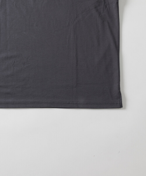 FREAK'S STORE（フリークスストア）の「High-Twist Smooth ソリッド ショートスリーブTシャツ/無地（Tシャツ/カットソー・メンズ・ホワイト/ブラック/チャコールグレー・MEDIUM/LARGE）」の13枚目の写真