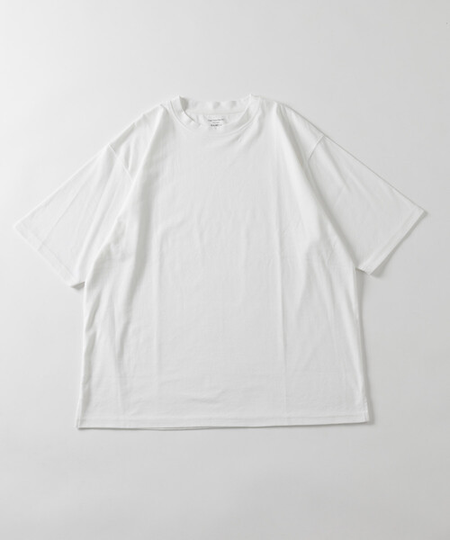 FREAK'S STORE（フリークスストア）の「High-Twist Smooth ソリッド ショートスリーブTシャツ/無地（Tシャツ/カットソー・メンズ・ホワイト/ブラック/チャコールグレー・MEDIUM/LARGE）」の18枚目の写真