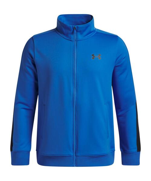 UNDER ARMOUR(アンダーアーマー)の「UAブローラー フルジップ ジャケット(トレーニング/キッズ)(ジャージ・キッズ・ブルー系・120cm/160cm/150cm/140cm/130cm)」の1枚目の写真