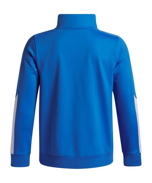 UNDER ARMOUR(アンダーアーマー)の「UAブローラー フルジップ ジャケット(トレーニング/キッズ)(ジャージ・キッズ・ブルー系・120cm/160cm/150cm/140cm/130cm)」の2枚目の写真