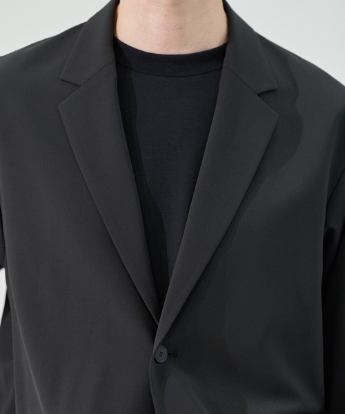 CITY TOKYO（シティトウキョウ）の「【CITY TOKYO/シティートーキョー】Ractive ﾃｰﾗｰﾄﾞｼﾞｬｹｯﾄ（テーラードジャケット・メンズ・ブラック/ベージュ・1/2/3）」の16枚目の写真