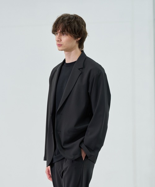 CITY TOKYO（シティトウキョウ）の「【CITY TOKYO/シティートーキョー】Ractive ﾃｰﾗｰﾄﾞｼﾞｬｹｯﾄ（テーラードジャケット・メンズ・ブラック/ベージュ・1/2/3）」の4枚目の写真