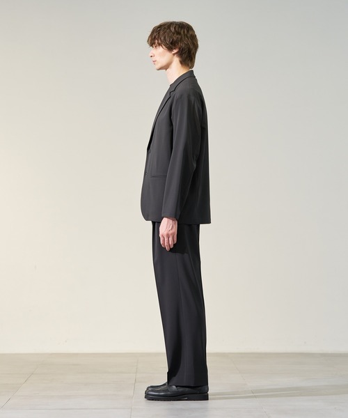 CITY TOKYO（シティトウキョウ）の「【CITY TOKYO/シティートーキョー】Ractive ﾃｰﾗｰﾄﾞｼﾞｬｹｯﾄ（テーラードジャケット・メンズ・ブラック/ベージュ・1/2/3）」の20枚目の写真