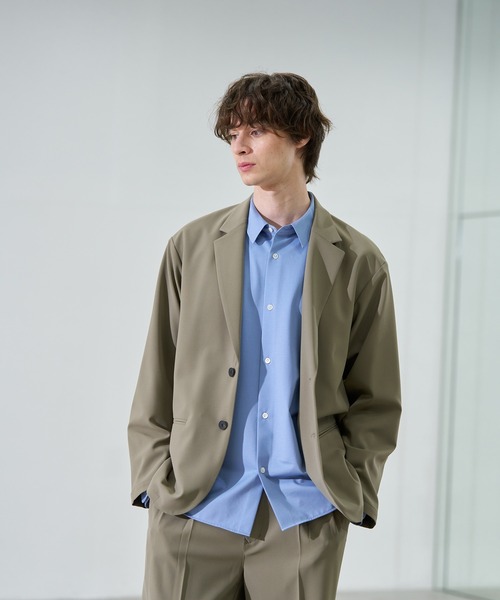 CITY TOKYO（シティトウキョウ）の「【CITY TOKYO/シティートーキョー】Ractive ﾃｰﾗｰﾄﾞｼﾞｬｹｯﾄ（テーラードジャケット・メンズ・ブラック/ベージュ・1/2/3）」の13枚目の写真