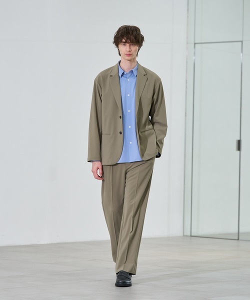 CITY TOKYO（シティトウキョウ）の「【CITY TOKYO/シティートーキョー】Ractive ﾃｰﾗｰﾄﾞｼﾞｬｹｯﾄ（テーラードジャケット・メンズ・ブラック/ベージュ・1/2/3）」の8枚目の写真