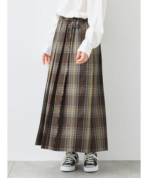 セール】チェックプリーツスカート（スカート）｜SM2（エスエムツー