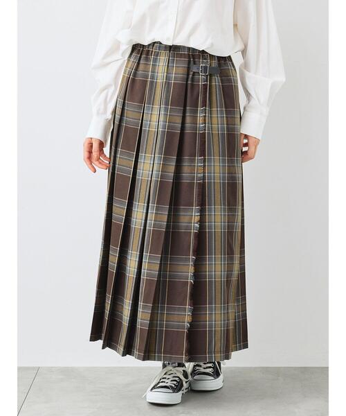 SM2（エスエムツー）の「チェックプリーツスカート（スカート・レディース・ブラック/ブラウン/グレー・F）」の13枚目の写真