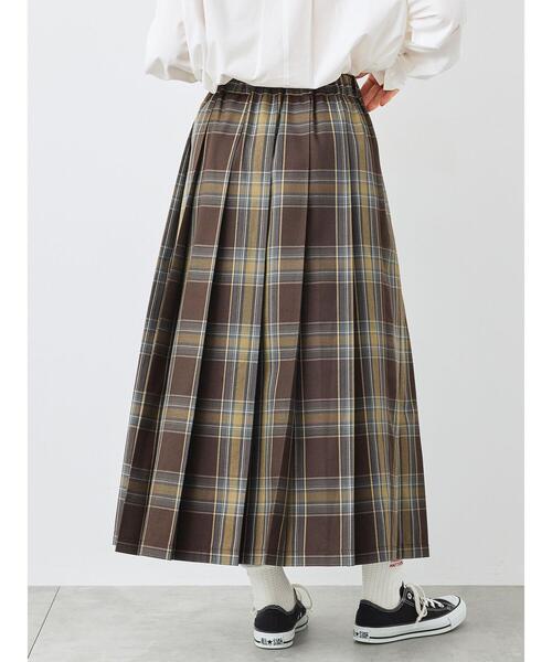 SM2（エスエムツー）の「チェックプリーツスカート（スカート・レディース・ブラック/ブラウン/グレー・F）」の15枚目の写真
