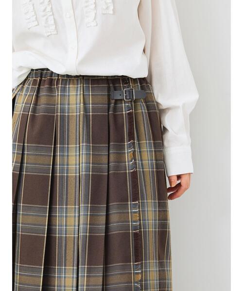 SM2（エスエムツー）の「チェックプリーツスカート（スカート・レディース・ブラック/ブラウン/グレー・F）」の17枚目の写真