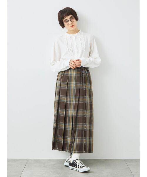 チェックプリーツスカート（スカート）｜SM2（エスエムツー）の