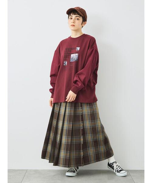 チェックプリーツスカート（スカート）｜SM2（エスエムツー）の