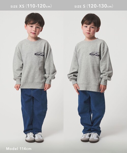 キッズサイズ オールドスケートスウェット セール】【別注】＜WILD