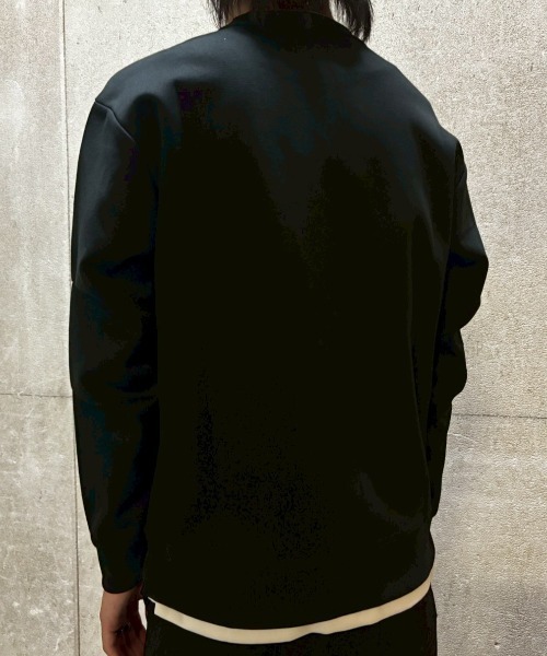 BENUSTA(ベヌスタ)の「A'GEM/9 × .kom 『BENUSTA /ベヌスタ』LAYERED METAL POINT SWEAT/レイヤードメタルポイントスウェット(Tシャツ/カットソー・メンズ・ブラック・XL/L)」の9枚目の写真