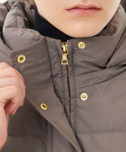 MACKINTOSH PHILOSOPHY（ﾏｯｷﾝﾄｯｼｭ ﾌｨﾛｿﾌｨｰ）の「【WEB&一部店舗限定】フーデッドロングダウン（ダウンジャケット/コート・レディース・ブラック/ダークネイビー/ベージュ系その他4・36/38）」の11枚目の写真