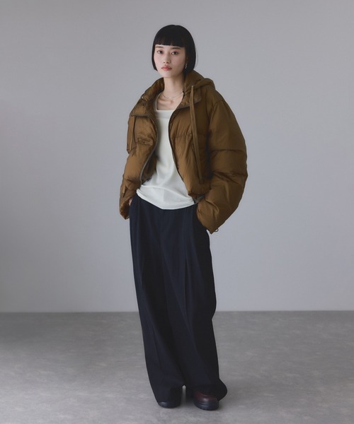 ADAM ET ROPE'（アダムエロペ）の「アンチピリングスクエアネックプル