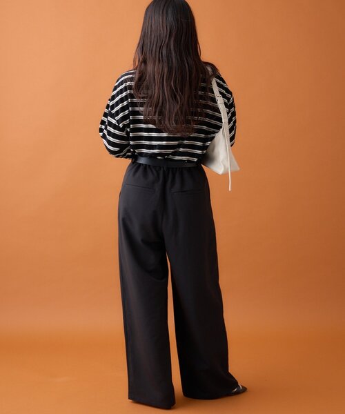 定価4,7万♪Drawer ドゥロワー シャギーモヘヤボーダートップス 1 長袖 定価4,7万♪Drawer ドゥロワー シャギーモヘヤボーダートップス 1 長袖