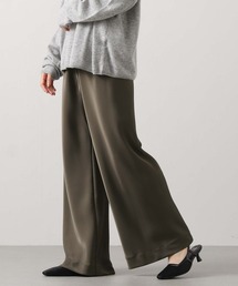 Gready Brilliant | サテンバイアスセミワイドパンツ(その他パンツ)