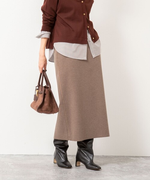 NOLLEY’S(ノーリーズ)の「【一部WEB限定カラー&サイズ】ウォッシャブルWジャージタイトスカート(スカート・レディース・ブラック/ベージュ/ブラウン/ライトグレー・40/38/36/34)」の22枚目の写真