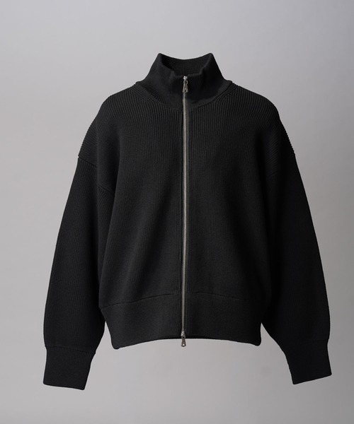 MAISON SPECIAL メゾンスペシャル＊ニット ボレロ トップ ブラック MAISON SPECIAL（メゾンスペシャル）の「Bolero Knit Wear