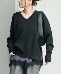 JOURNAL STANDARD（ジャーナルスタンダード）の「《WEB限定追加2》ウォッシャブルTEXBRID Vプルオーバー（ニット/セーター）」