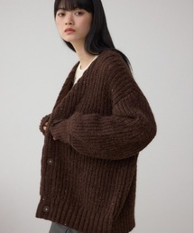 AZUL by moussy | スパンコールニットカーディガン(カーディガン/ボレロ)