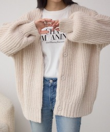 AZUL by moussy | スパンコールニットカーディガン(カーディガン/ボレロ)