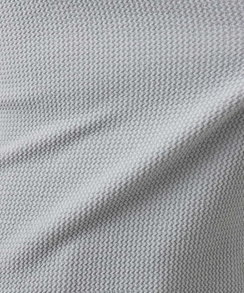 MICHEL KLEIN HOMME (ミッシェルクランオム)の「ウェーブジャージクルーネック長袖カットソー(Tシャツ/カットソー・メンズ・ライトグレー/ブラック・MEDIUM/LARGE/X-LARGE)」の9枚目の写真