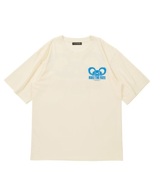 RULE THE FATE(ルールザフェイト)の「RTF MOUSE TEE/マウスTシャツ(Tシャツ/カットソー・メンズ・ブラック/ベージュ・2/1/0)」の1枚目の写真