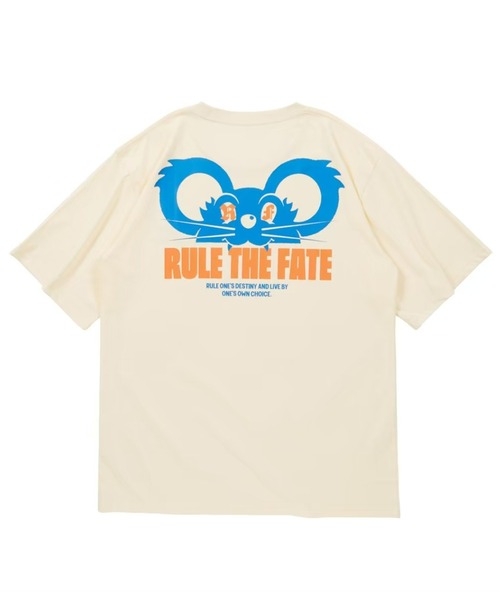 RULE THE FATE(ルールザフェイト)の「RTF MOUSE TEE/マウスTシャツ(Tシャツ/カットソー・メンズ・ブラック/ベージュ・2/1/0)」の8枚目の写真