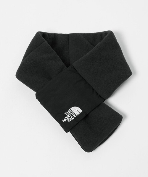 THE NORTH FACE(ザノースフェイス)の「<THE NORTH FACE>キャンベルフリースマフラー(ベビー) / キッズ(マフラー・キッズ・ブラック/ベージュ・FREE)」の2枚目の写真
