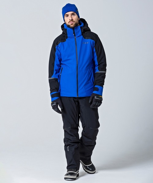 Phenix スキーウェア 青 フード付き パンツ付き Phenix スキーウェア 青 フード付き パンツ付き phenix スキーウェア