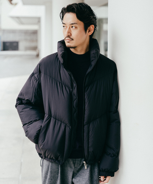 miffew(ミフュー)の「miffew(ミフュー)別注 キルティング ダウン ジャケット(ダウンジャケット/コート・メンズ・オレンジ系その他/グレー/ブラック・3/4)」の7枚目の写真