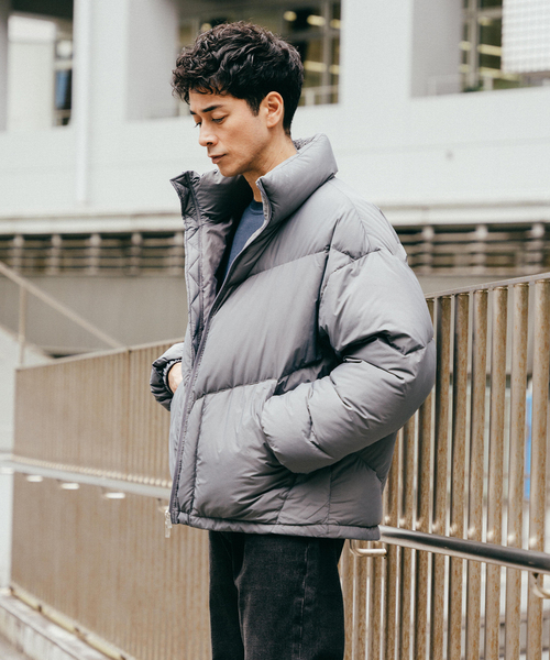 miffew(ミフュー)の「miffew(ミフュー)別注 キルティング ダウン ジャケット(ダウンジャケット/コート・メンズ・オレンジ系その他/グレー/ブラック・3/4)」の19枚目の写真